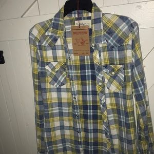 True Religion button down size xs